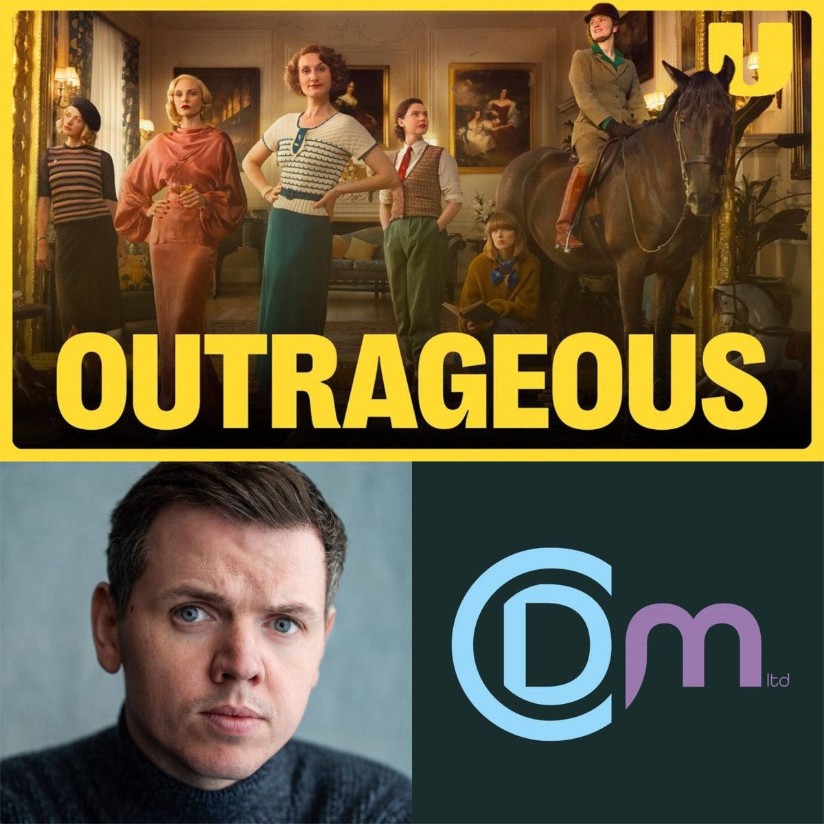 Client MARTIN ALLANSON (<a href="/MartinAllanson/">Martin Allanson</a>) appears as Reporter in Outrageous released today. The brand new six part drama drama on the Mitford Sisters produced by Firebird Pictures is available to stream in the UK on U and in the US on BritBox. <a href="/FirebirdPicture/">Firebird Pictures</a> <a href="/StreamOnU/">U</a>