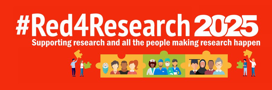 #Red4Research Day is tomorrow (Friday 20 June). The aim is to get as many people as possible wearing red to demonstrate their support and appreciation for all those participating in, undertaking and supporting research. Find out more: rdforum.nhs.uk/red4research-2… #teamCNO