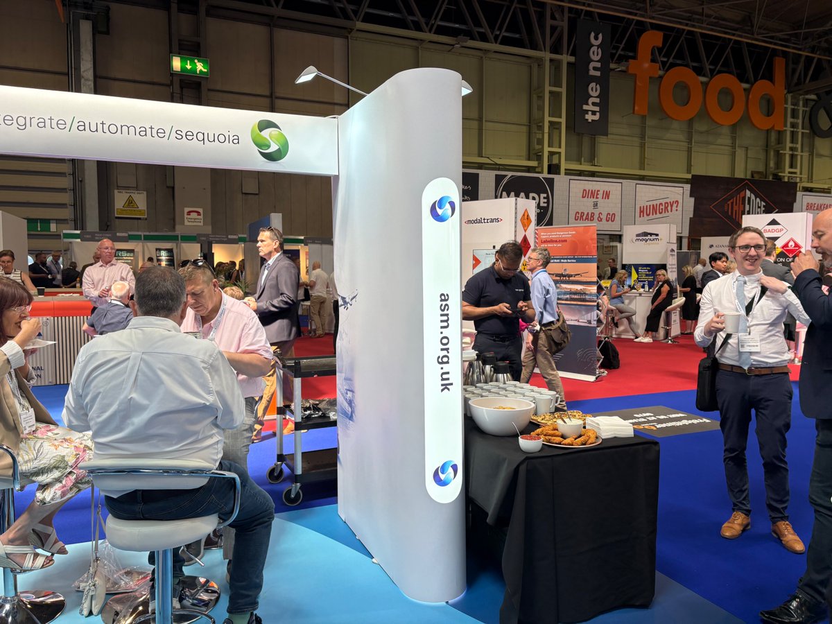 Yesterday’s lunch at the ASM #Multimodal25 stand was a huge success - thanks to everyone who came along. 
We’re still here today - pop by stand no. 3062. Our team will be happy to show you around our customs software, or chat about any issues and how we might be able to help.