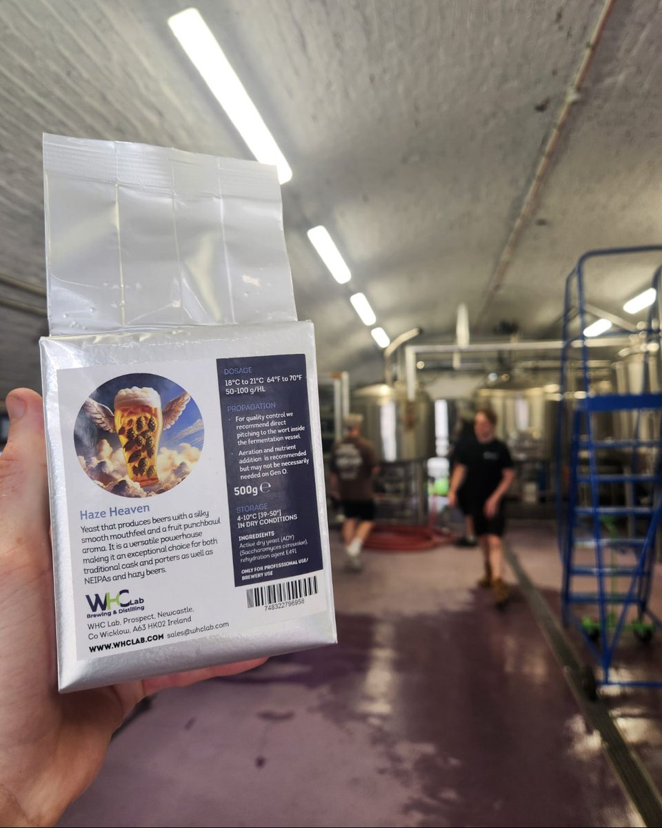 WHC Lab (@whclab) on Twitter photo Coming soon...👀
A collaboration with <a href="/greatbeyondbeer/">Greatbeyondbeer</a> and <a href="/SirenCraftBrew/">Siren Craft Brew</a> made with our Haze Heaven yeast.
You'll be able to try this at the We Are Beer Industry Expo & Conference next month. We can't wait! 🙌 Coming soon...👀
A collaboration with <a href="/greatbeyondbeer/">Greatbeyondbeer</a> and <a href="/SirenCraftBrew/">Siren Craft Brew</a> made with our Haze Heaven yeast.
You'll be able to try this at the We Are Beer Industry Expo & Conference next month. We can't wait! 🙌