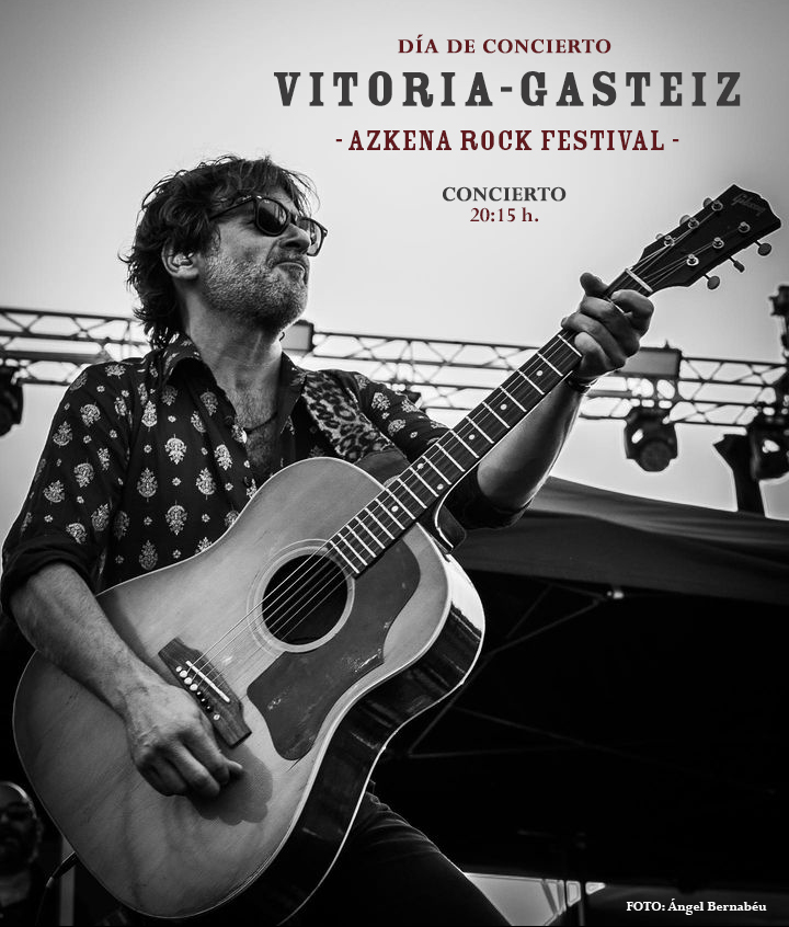 Quique González (@quique_gonzalez) on Twitter photo Hoy nos volvemos a subir al escenario. Llega la primera cita del verano. Nos vemos en el <a href="/AzkenaRockFest/">Azkena Rock Festival</a> a partir de las 20:15 h.
¡Os esperamos!
📸 Ángel Bernabéu Hoy nos volvemos a subir al escenario. Llega la primera cita del verano. Nos vemos en el <a href="/AzkenaRockFest/">Azkena Rock Festival</a> a partir de las 20:15 h.
¡Os esperamos!
📸 Ángel Bernabéu
