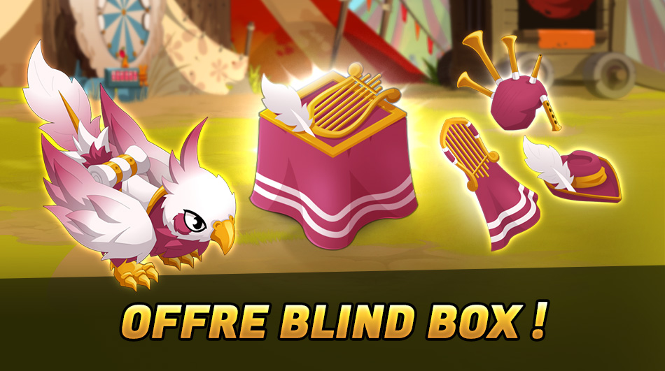 ⏳ Ne ratez pas l’offre Mystery Box du week-end !

Jusqu'au 24 juin à 8h, obtenez des Mystery Box du Barde gratuitement pour tout achat en goultines dans la catégorie Prestige de la boutique. 🎁

🎷 De quoi profiter de la Fête de la Fanfon comme il se doit !

🛍️