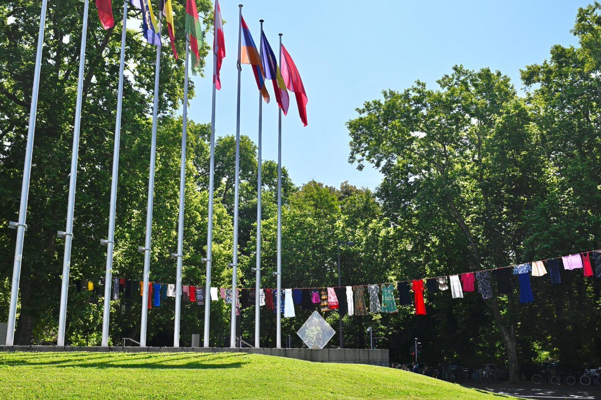 On this day of reckoning and remembrance, Thinking of You by internationally renowned Kosova artist Alketa Xhafa-Mripa rises in Strasbourg, the European capital of human rights.

Born from the pain of Kosova’s survivors — 20,000 women, children, and men raped during the war —
