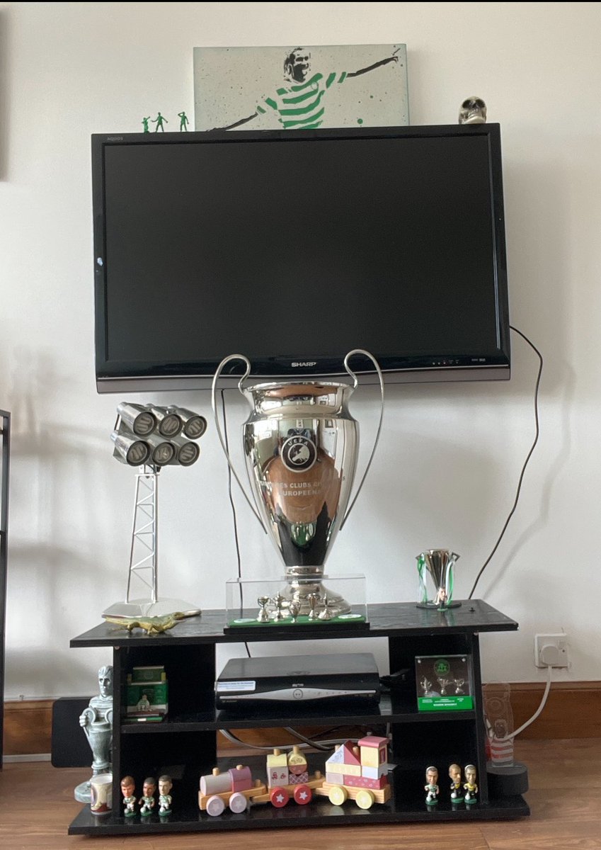 Looking after The Big Cup for a few weeks 💚🍀