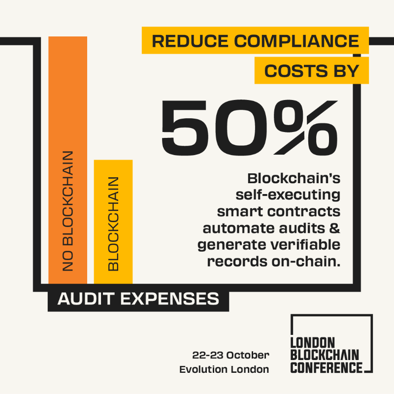 LDN_Blockchain's tweet photo. Track 1 arms you with verifiable on-chain reporting, digital ID systems and AI-powered integrity so you move from audit panic to automated confidence. ​

Don't miss your chance to see blockchain solutions up close and personal. Grab your early bird pass and save up to £100. 💼