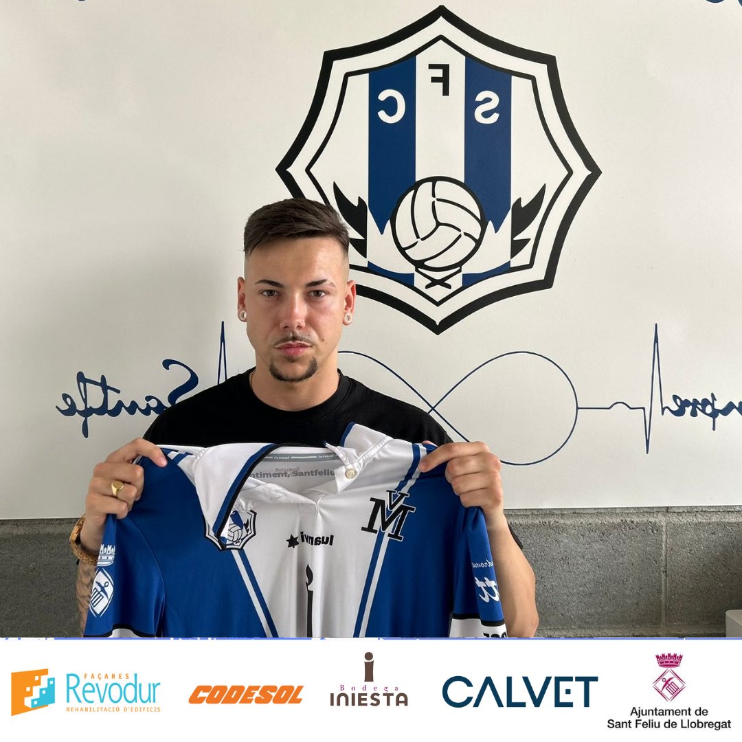 ⬜🟦ＦＩＴＸＡＴＧＥ🟦⬜

👉 ALEJANDRO AVILES👈

📝 El davanter de brega i treball incansable que farà que l'equip generi ocasions i gols que facin guanyar punts a l'equip. Som-hiiii Avilés!

↩️ Procedeix de l'UE Sant Ildefons.

#SempreSantfe♾️