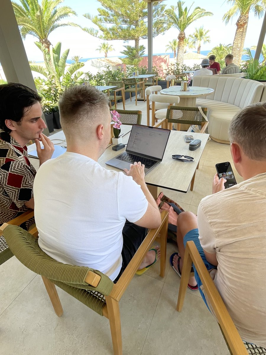 Mantas Giedraitis (@mantasomus) on Twitter photo Together with <a href="/jamesdevonport/">James Devonport</a> and <a href="/twesolowski/">Tom Wesolowski</a> we are at work with a <a href="/bubble/">Bubble</a> Mobile app called Coctail Compass in #bubblegreekhouse Together with <a href="/jamesdevonport/">James Devonport</a> and <a href="/twesolowski/">Tom Wesolowski</a> we are at work with a <a href="/bubble/">Bubble</a> Mobile app called Coctail Compass in #bubblegreekhouse