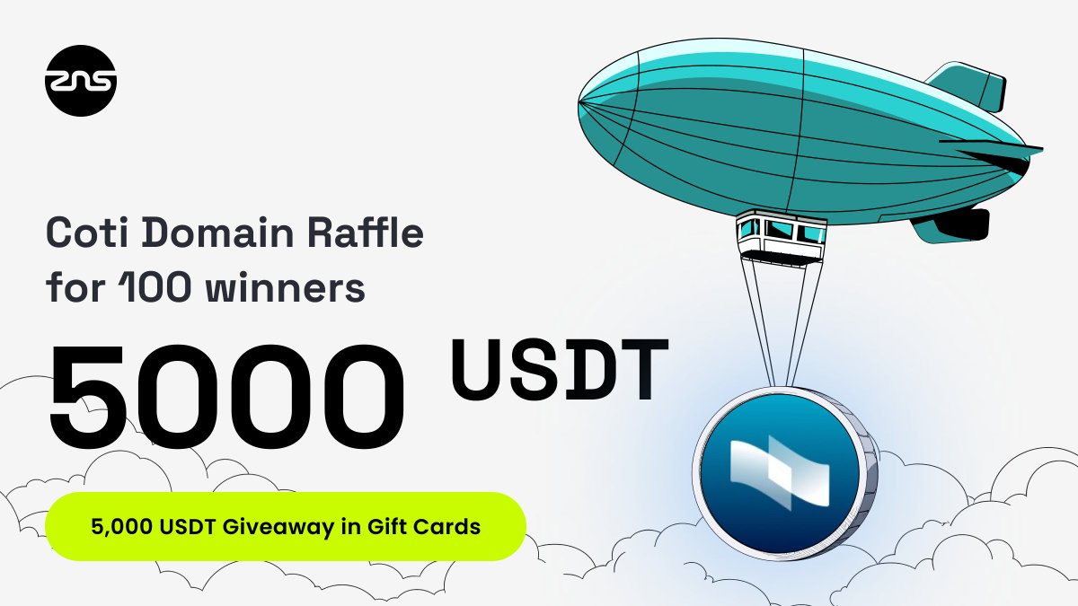 ZNS CONNECT (@znsconnect) on Twitter photo πΏ Coti Raffle β 5000 USDT for 100 Winners!
100 lucky will win 50 USDT each in credits πΈ
How to Enter:
1οΈβ£ Like & RT this post
2οΈβ£ Comment your wallet + best joke π
3οΈβ£ Tag 3 <a href="/COTInetwork/">COTI Foundation</a> lovers
4οΈβ£ Follow <a href="/ZNSConnect/">ZNS CONNECT</a> and <a href="/ZnsEco/">ZNS Ecosystem π</a>
ποΈ Deadline: 27.06.25 11:11 CET
Minting is live β πΏ Coti Raffle β 5000 USDT for 100 Winners!
100 lucky will win 50 USDT each in credits πΈ
How to Enter:
1οΈβ£ Like & RT this post
2οΈβ£ Comment your wallet + best joke π
3οΈβ£ Tag 3 <a href="/COTInetwork/">COTI Foundation</a> lovers
4οΈβ£ Follow <a href="/ZNSConnect/">ZNS CONNECT</a> and <a href="/ZnsEco/">ZNS Ecosystem π</a>
ποΈ Deadline: 27.06.25 11:11 CET
Minting is live β