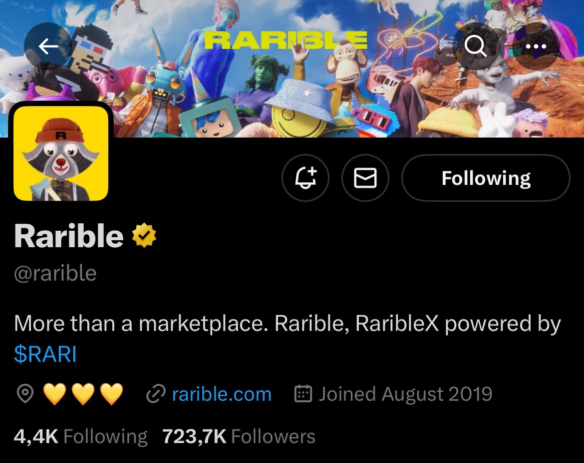 Look mom <a href="/rarible/">Rarible</a> wears a pfp I made with <a href="/Shishalica/">Milica Shishalica</a> for <a href="/CampTrailHeads/">TrailHeads ⛺️</a> 🥰🏕️
Gm ☀️