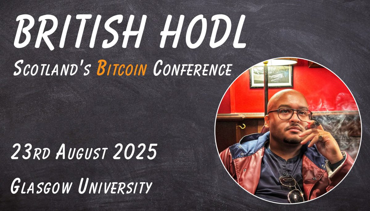 SPEAKER ANNOUNCEMENT 

We are pleased to confirm a live interview with British HODL

British HODL will connect with us to give us his no nonsense thoughts on what you need to know about Bitcoin! 

Tickets available here:
Glasgowbitcoin.co.uk