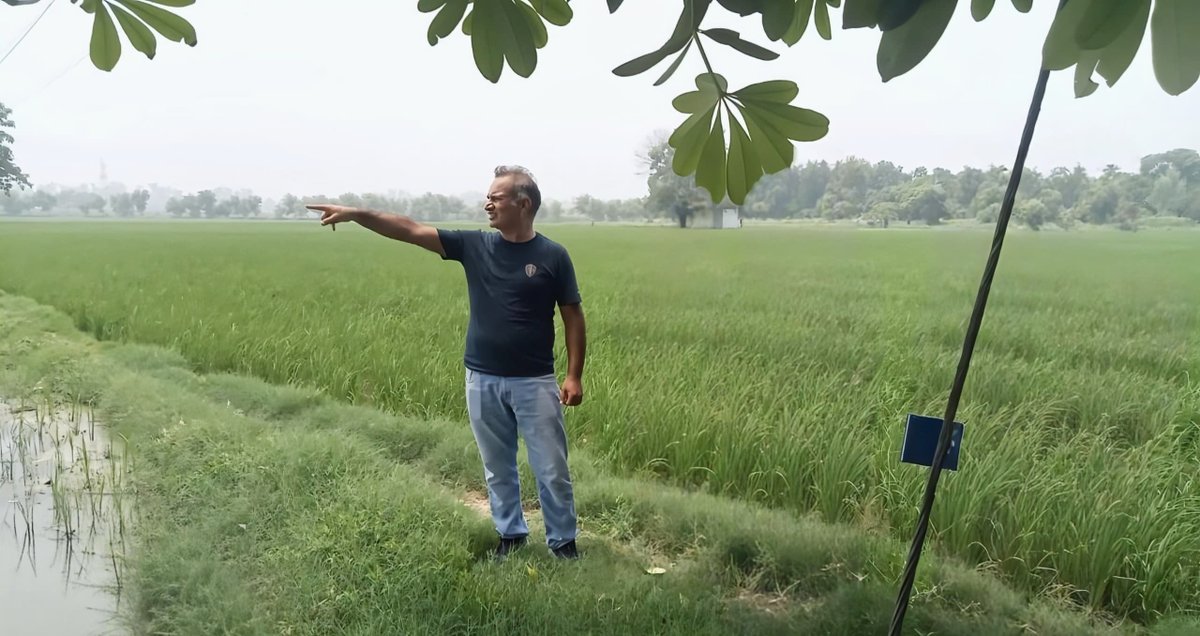 🚜💧 The Water Warrior of Kurukshetra
Meet Sh. Abhishek Chopra from Niwarsi, Haryana—championing sustainable farming and groundwater conservation under #AtalBhujalYojana.
His journey with Direct Seeded Rice (DSR) is transforming agriculture. A thread🧵👇