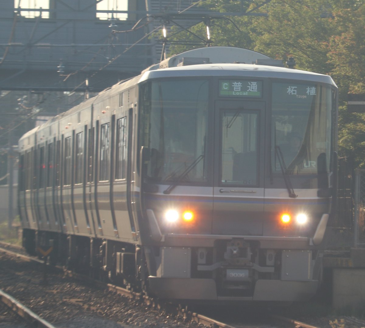 116:V26（3036）✨ 223系2000番台のリニューアル車が草津線へ初入線