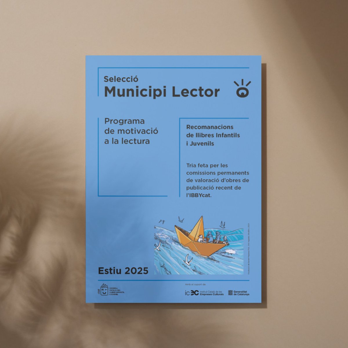 En el marc del nostre programa Municipi Lector, cada estiu elaborem una Guia de recomanacions de llibres infantils i juvenils. Es tracta d’una tria molt acurada, feta per les comissions permanents de valoració d’obres de publicació recent de l’IBBYcat.
⬇️
ibbycat.cat/wp-content/upl…