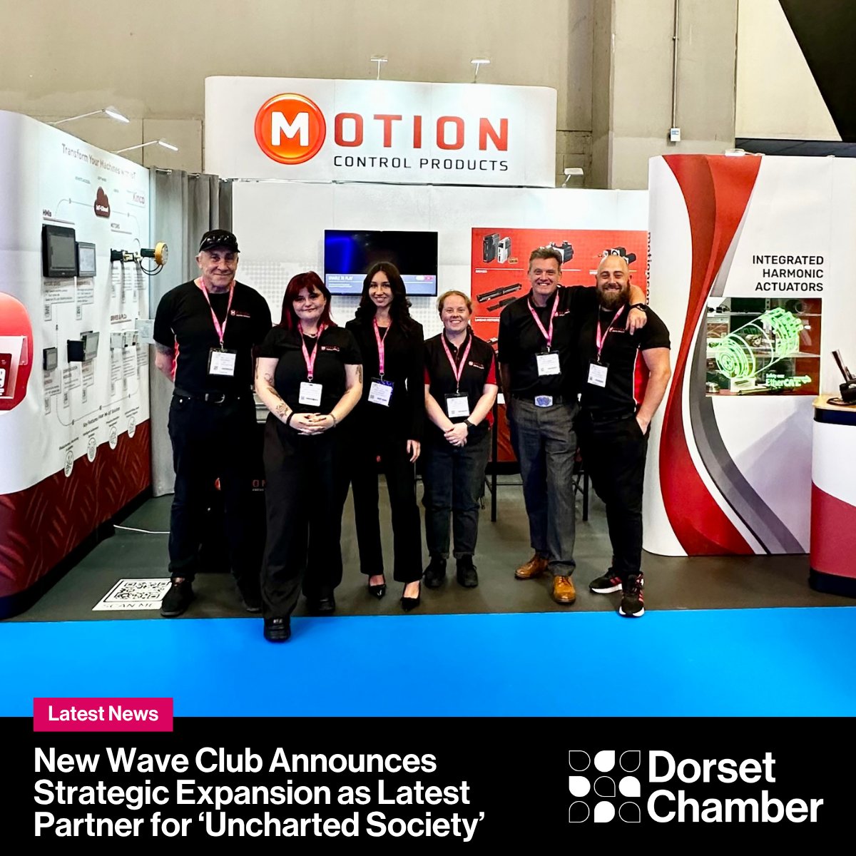 The team at Motion Control Products flew the flag for Dorset at Smart Manufacturing Week 2025 at the NEC Birmingham.

They showcased their expertise in smart automation, helping businesses tackle complex production challenges.

Read more: ow.ly/cQYB50Wbz6L
