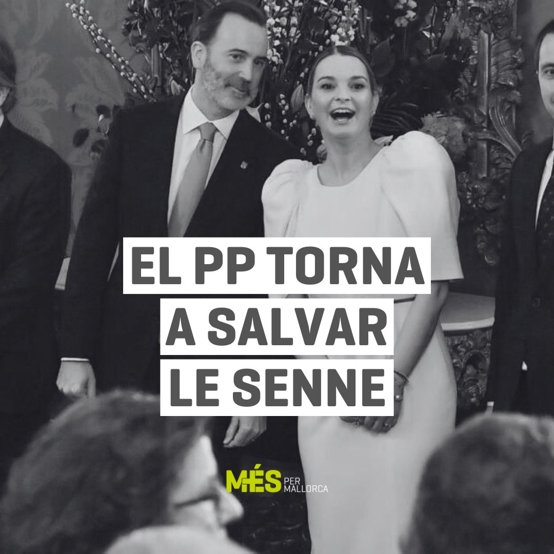 MÉS per Mallorca (@mespermallorca) on Twitter photo Una vegada més, el <a href="/ppbalears/">PP Balears</a> ha tornat a salvar Le Senne i ha impedit la seva suspensió.
Una vegada més, el PP de <a href="/MargaProhens/">Marga Prohens</a> ven les nostres institucions a canvi d'una cadira al Consolat.
Des de MÉS per Mallorca continuarem fent feina per a la seva remoció. Una vegada més, el <a href="/ppbalears/">PP Balears</a> ha tornat a salvar Le Senne i ha impedit la seva suspensió.
Una vegada més, el PP de <a href="/MargaProhens/">Marga Prohens</a> ven les nostres institucions a canvi d'una cadira al Consolat.
Des de MÉS per Mallorca continuarem fent feina per a la seva remoció.