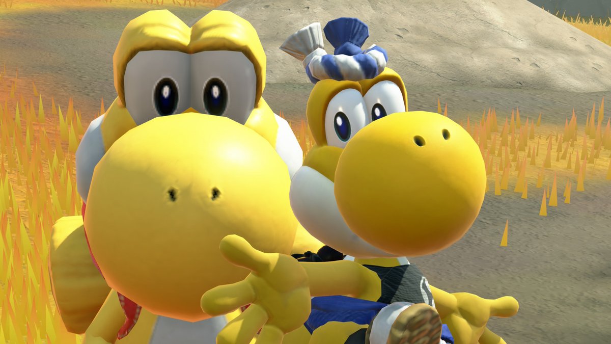 ヨッシーがかわいくて大量に写真撮ってる #NintendoSwitch2 #マリオ