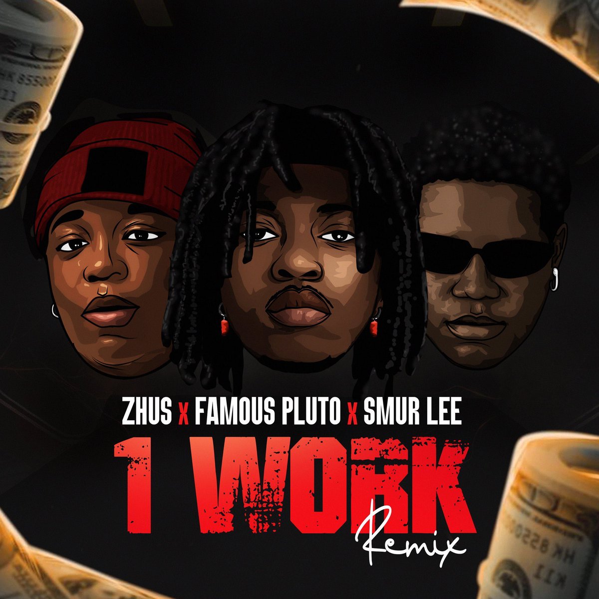 JUST IN 🚨

Zhus Jdo, Famous Pluto &amp; Smur Lee’s “1 WORK (Remix)” is currently the HIGHEST charting Nigerian song on the Shazam Viral Global Top songs chart at #22! 🌍📈