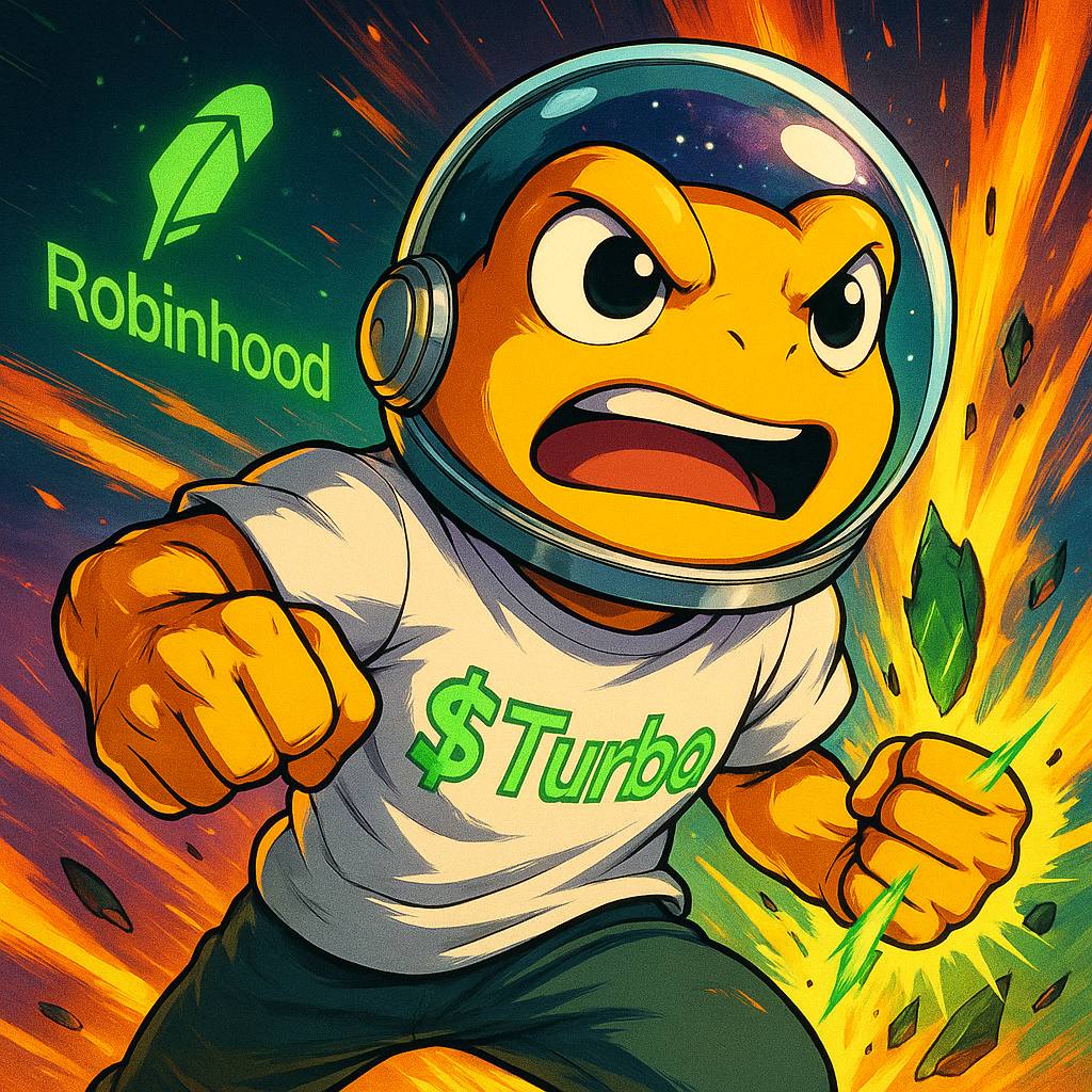 Hoems90's tweet photo. Day 7๏ธโฃ0๏ธโฃ of asking @RobinhoodApp to spot list $Turbo
$Turbo is a fighter, he will never give up @vladtenev! Let's shape the future of crypto together! ๐โ๏ธ๐ธ๐๐ธ๐โ๏ธ๐ @TurboToadToken @TurboToadClub https://t.co/tJE28glFlU