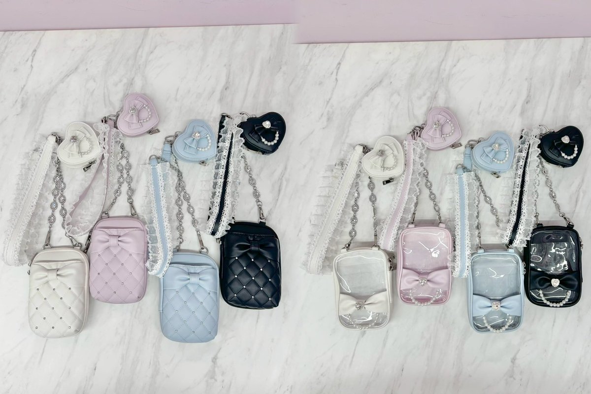 New item 】 ⁡ ♡ アクスタスマホポシェット（ツイード） color 