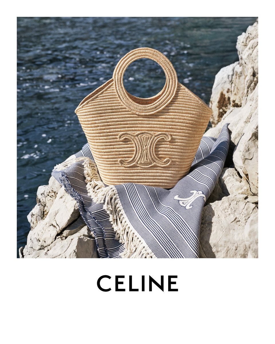 celineofficial's tweet photo. CELINE FALL, PART 1​

A selection of seasonal pieces capturing the spirit of the last days of summer​

CELINE Midi Polo dress​
CELINE Braided Panier​
CELINE Beach Fouta​

Available in store and on https://t.co/eJAAXgzgAc​

#CELINE​
#CELINEFALL https://t.co/f5qnZiP2ex