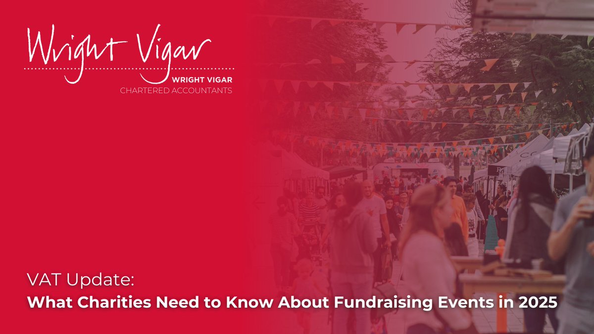 Planning a Charity Fundraising Event? You might want to double-check your VAT position.

A recent Upper Tribunal decision has clarified HMRC’s stance on VAT exemptions for charity events.

Read the full article to stay compliant: wrightvigar.co.uk/news/vat-updat…