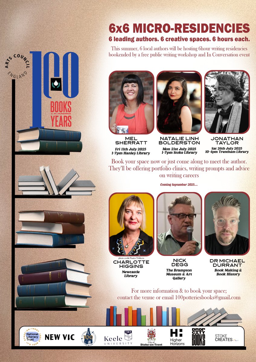 crystalclearjt's tweet image. Looking forward to this: I'll be writer-in-residence for a day at Trentham Library, as part of the celebrations to mark 100 years of the city. Please do come along if you're in the area! lisablower.co.uk/restoking-the-… @lisablowerwrite @cwaleicester @MadeinStokeonT @stokeontrent100