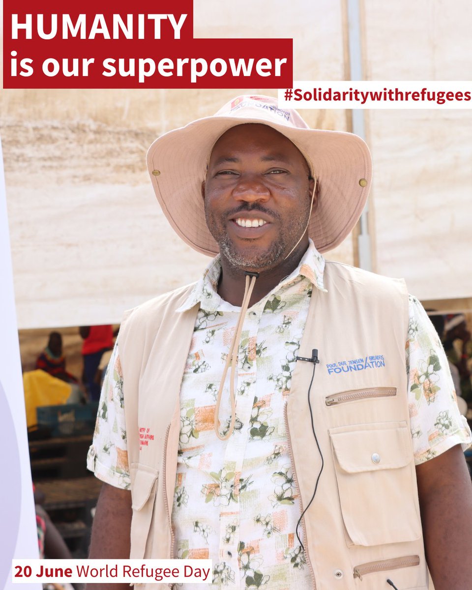 “Behind every displaced person is a story of courage. I choose to stand in solidarity with them.”

#solidaritywithrefugees
#WorldRefugeeDay
#humanityisourstrength
#humanityisoursuperpower