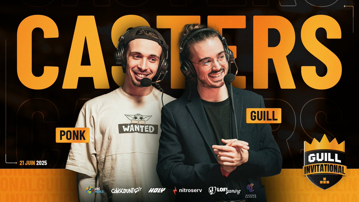 Il vous a beaucoup dit qu'il s'occuperait du foodtruck mais il m'accompagnera toute la journée au casting desk : <a href="/PonKubique/">Martin</a> Mesdames et Messieurs !👏

En revanche, c'est <a href="/_Tityy/">victor</a> qui s'occupera du foodtruck pour régaler tous nos joueurs et staffs😍