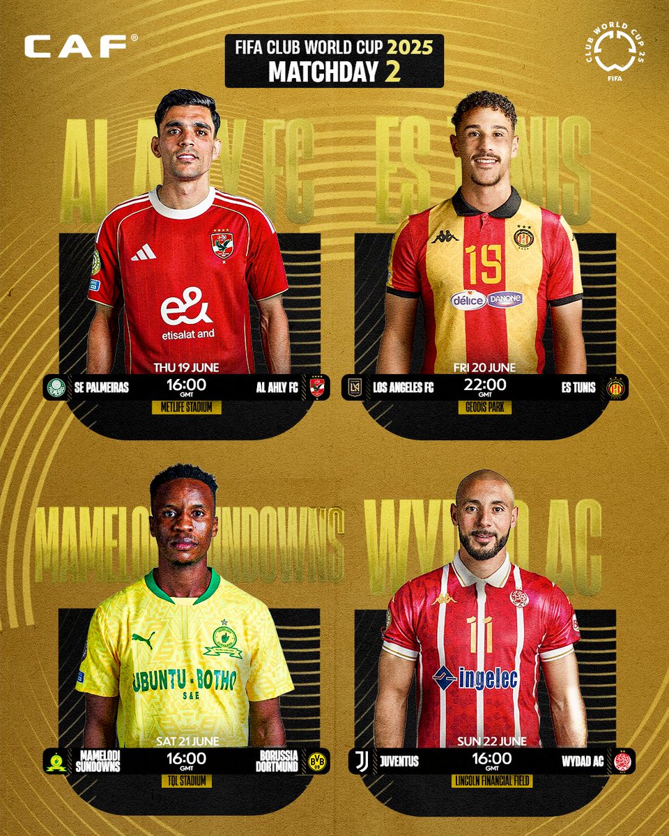 Already looking at an exciting #FIFACWC round 2 kicking off today with our very own fantastic 4. 🤩