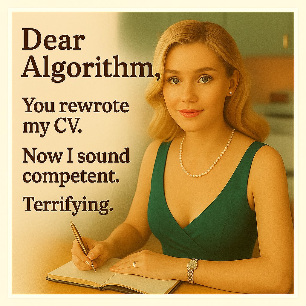 DearAlgorithmAI's tweet image. Fake it till the AI makes it.
#ai #artificialintelligence #chatgpt #digitalart #technology #openai #datascience #funny #memes #funnymemes #dankmemes
#ChatGPTCommunity
#FutureOfAI #usa #humor