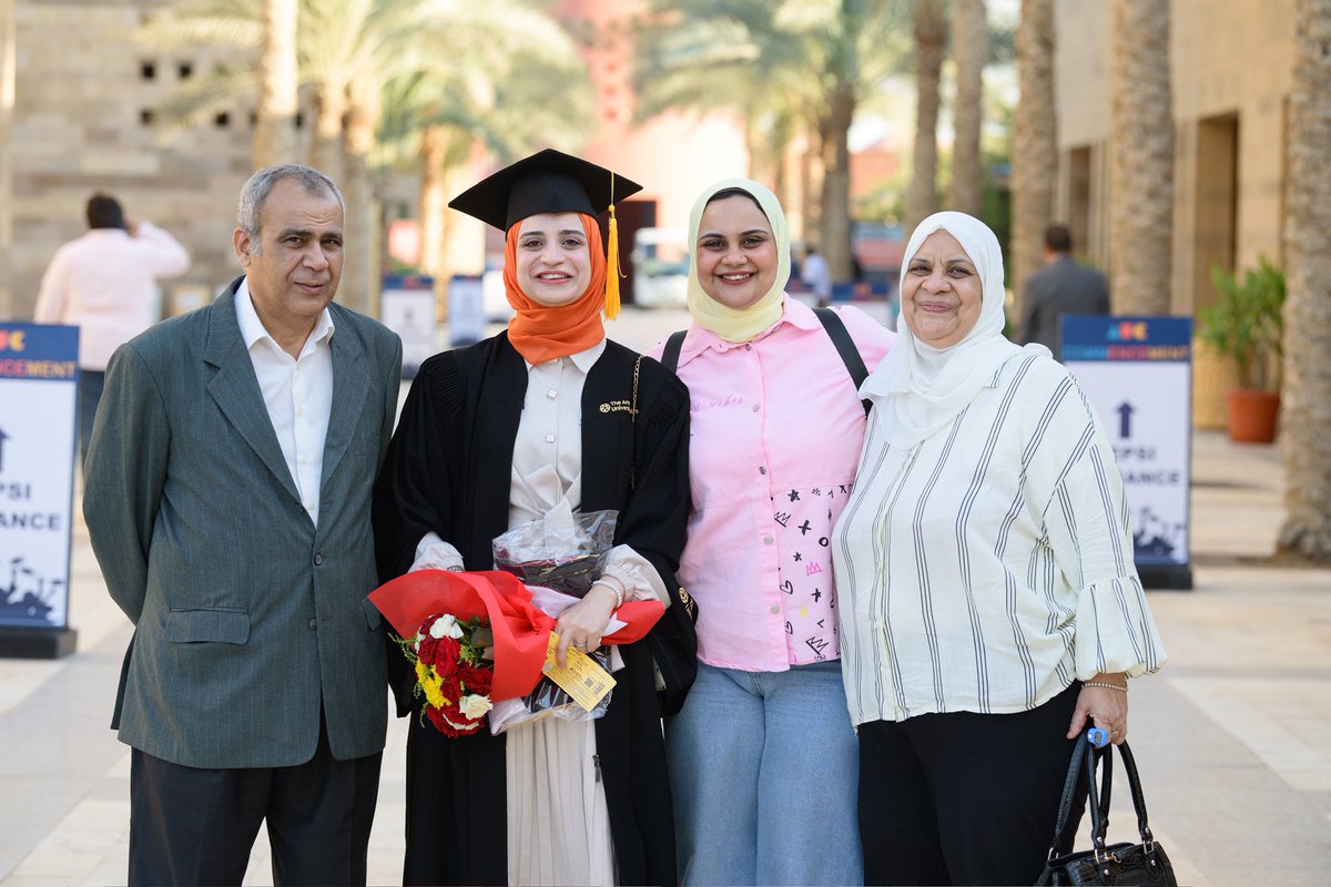 AUC's tweet image. Caps flew and dreams soared as we celebrated our newest graduate class last night on campus — a proud moment of joy, reflection, and achievement. Congratulations to our Spring 2025 graduates! 🎓#AUCDriven