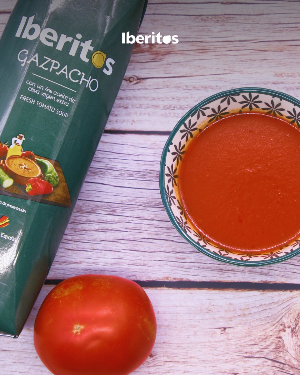 Cuando aprieta el calor… ¡que no falte el gazpacho bien fresquito! ☀️🍅

El de Iberitos está listo para tomar, ideal para llevártelo a la piscina, al campo o tomarlo en casa sin complicaciones.

iberitos.com/tienda/vegetal…