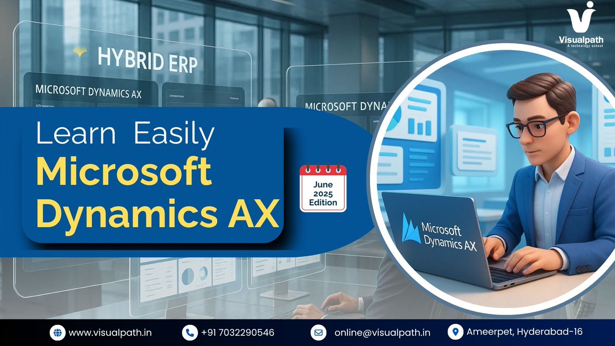 PravinChou430's tweet image. Learn Microsoft Dynamics AX Easily – June 2025 Edition is your perfect start!
Master ERP with the latest updates, AI tools &amp;amp; job-ready tips!
📖 Read now &amp;amp; power your tech career!
tinyurl.com/bded6key
#MicrosoftDynamicsAX #ERPTraining #LearnERP #TechCareers #D365 #AX2025 💼🧠✨