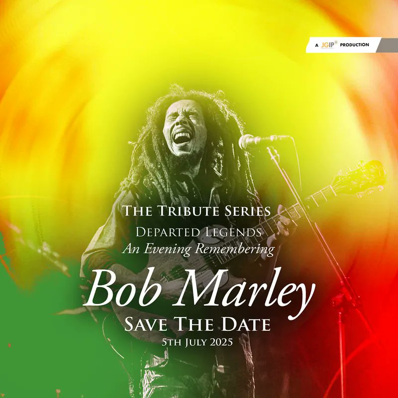 One love. One night. One legend. 🇯🇲✨
Celebrate Bob Marley’s legacy in a night of soul-stirring music, unity, and pure reggae vibes! 🎤💛

🗓️Date: 5th July 2025
⏰8:00PM till Midnight 
📍K1 Club House

Buy tickets 🎟️: kenyabuzz.com/events/event/t…

#BobMarleyTribute #ReggaeVibesOnly