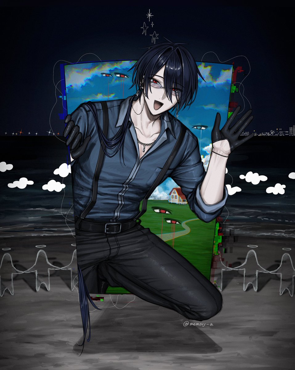 #無言で不穏絵をあげる見た人もやる