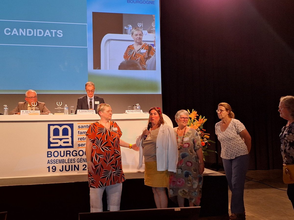 msa_bourgogne's tweet photo. [En direct AG @MSA Bourgogne]
Assemblée générale élective des membres du Conseil d'Administration : présentation des candidats, vote dans les différents bureaux…
#ElectionsDeleguesMSA https://t.co/OBhSwFfFlI