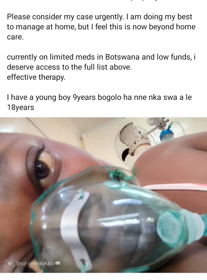 One of us is in pain... let's share a thusege.  
<a href="/KalaharianSon/">Hon Jacob Kelebeng</a>