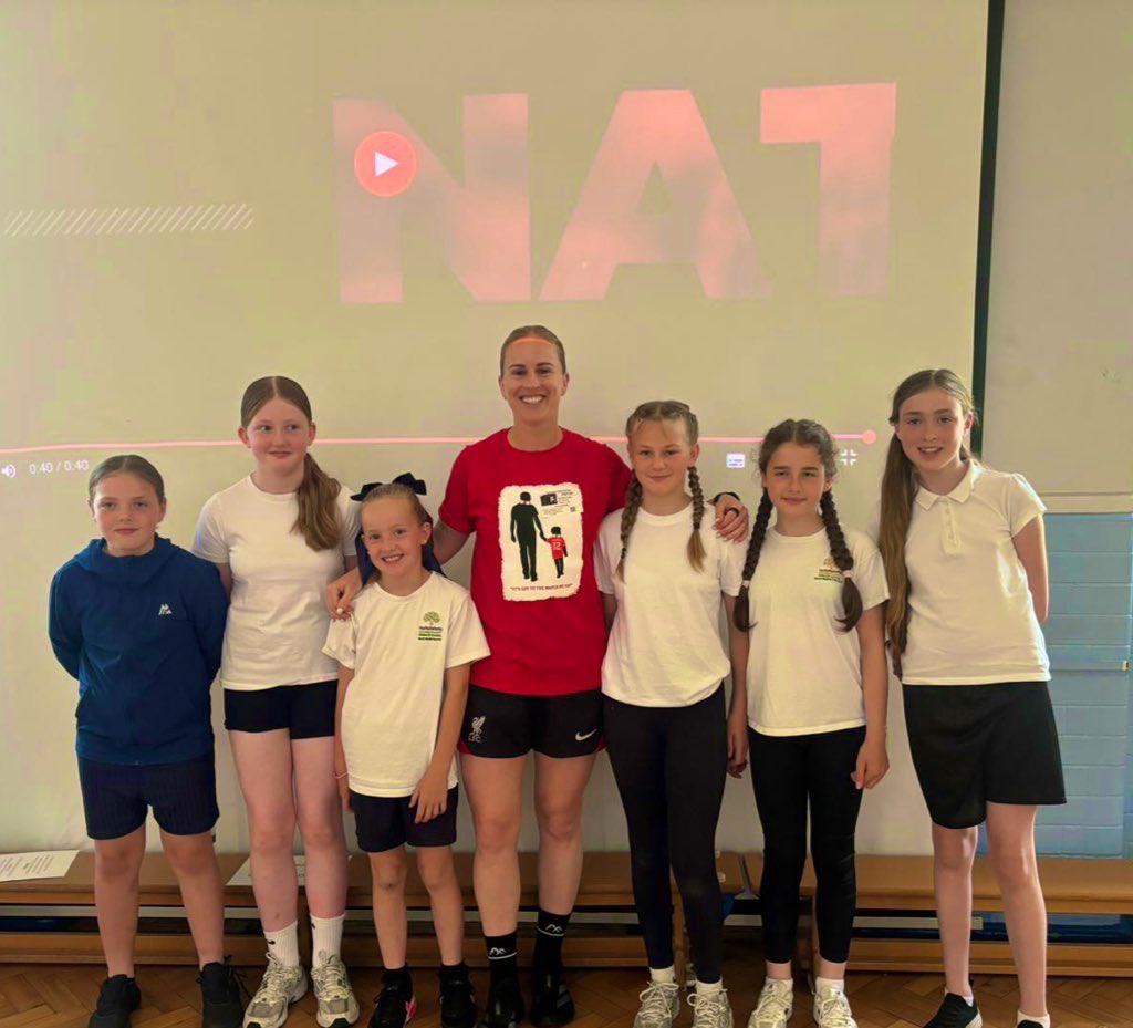 Egremont Year 5/6 (@egremonty5and6) on Twitter photo Inspiration is at the heart of all we do! ⚽️⚽️⚽️Our girls football team meeting the one and only <a href="/tatsdowie/">Natasha Dowie</a> Tips and tricks shared! #EPSInspiration Inspiration is at the heart of all we do! ⚽️⚽️⚽️Our girls football team meeting the one and only <a href="/tatsdowie/">Natasha Dowie</a> Tips and tricks shared! #EPSInspiration