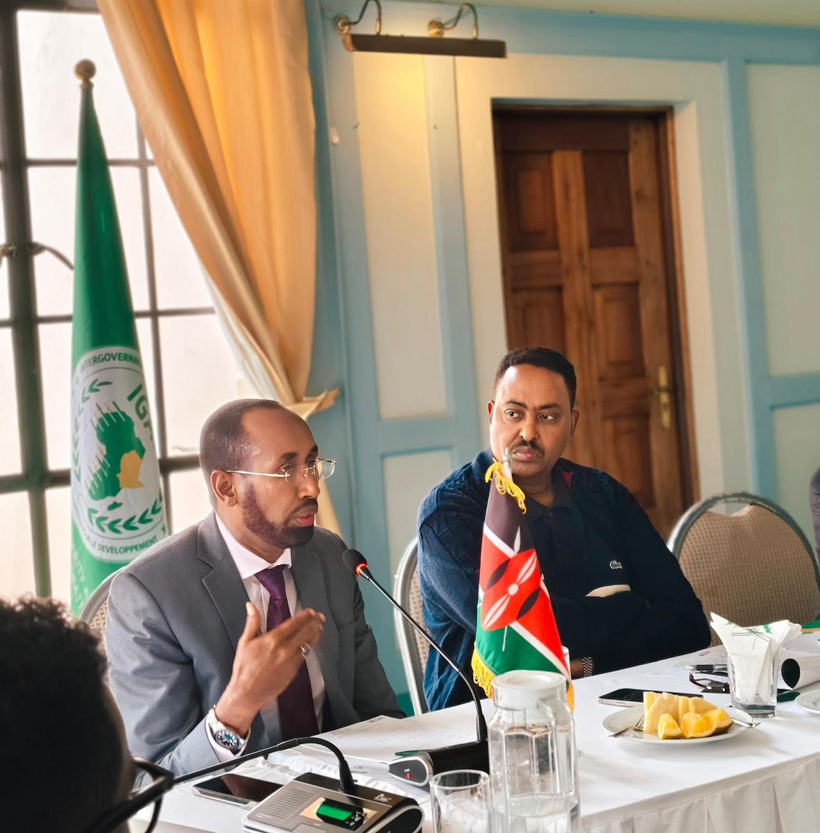 DrWorkneh's tweet image. Following up on the recent Ethiopia–Kenya consultations on the Horn of Africa Gateway Project convened by IGAD in Addis Ababa, I met this morning with Mandera County Governor @MohamedAkhalif ,Technical team of the project and World Bank officials to evaluate implementation…