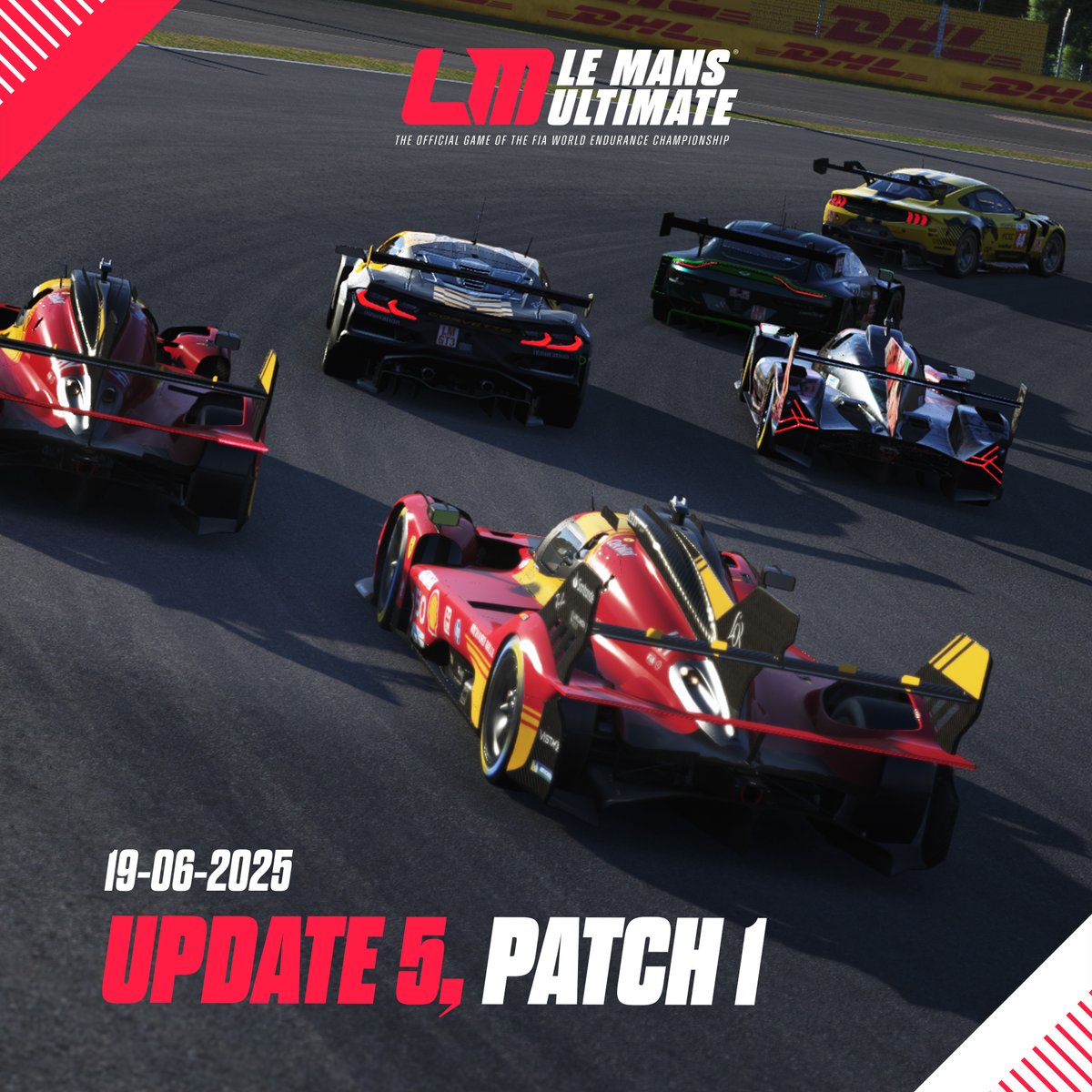 Update 5, Patch 1🔨

The latest big update has just been given a significant patch! 

Primarily addressing the fix for Online disconnections, the team have added updates to overall gameplay, content and much more too!

Full release notes - lemansultimate.com/update-5-patch…

#lemansultimate