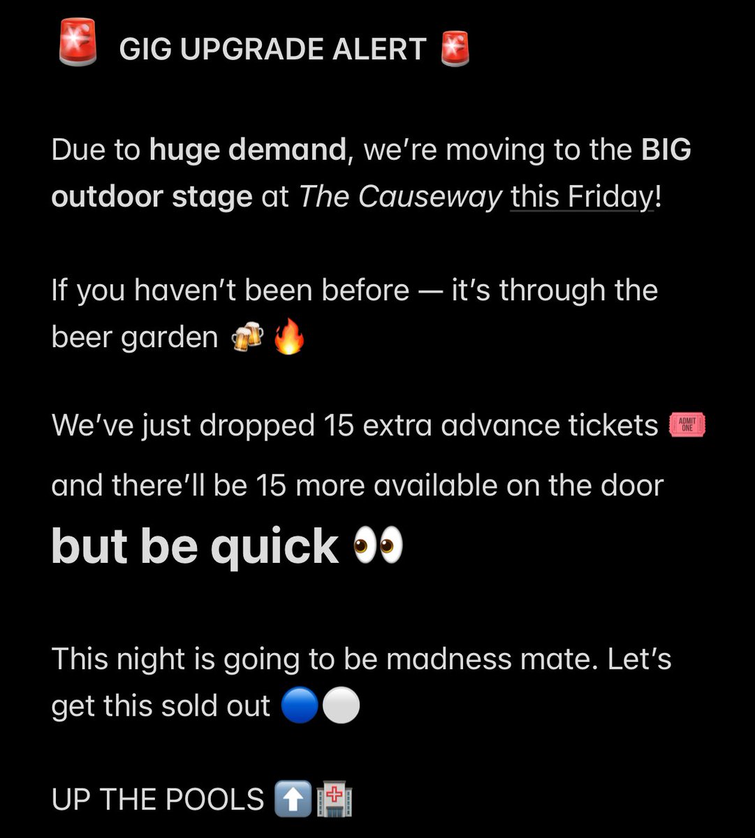 GET UPGRADE!

Get them before they go: 

tickettailor.com/checkout/view-…

⬆️🏥