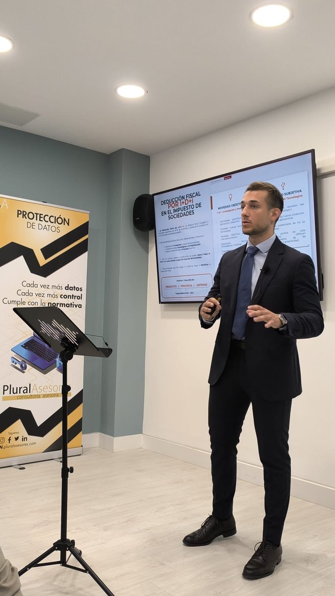 Leyton Iberia (@leytoniberia) on Twitter photo 🎯 El pasado 6 de junio, Arnau González Sanz participó como ponente en la jornada #AclaramosLosConceptos organizada por <a href="/PluralAsesores/">Plural Asesores</a> y @Dynamiko_es, hablando sobre incentivos fiscales I+D+i. ¡Un evento clave para estar al día y transformar conocimiento en acción! 🙌 🎯 El pasado 6 de junio, Arnau González Sanz participó como ponente en la jornada #AclaramosLosConceptos organizada por <a href="/PluralAsesores/">Plural Asesores</a> y @Dynamiko_es, hablando sobre incentivos fiscales I+D+i. ¡Un evento clave para estar al día y transformar conocimiento en acción! 🙌