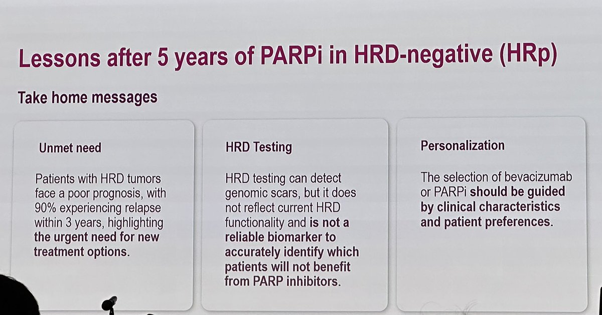 Robert Wenham (@rmwenham) on Twitter photo Quick summary of the facts around PARPi maintenance issues with HRP #ovariancancer #ESMOGynae25 <a href="/MoffittNews/">Moffitt Cancer Center</a> <a href="/MoffittGYNONC/">MoffittGYNONC</a> Quick summary of the facts around PARPi maintenance issues with HRP #ovariancancer #ESMOGynae25 <a href="/MoffittNews/">Moffitt Cancer Center</a> <a href="/MoffittGYNONC/">MoffittGYNONC</a>