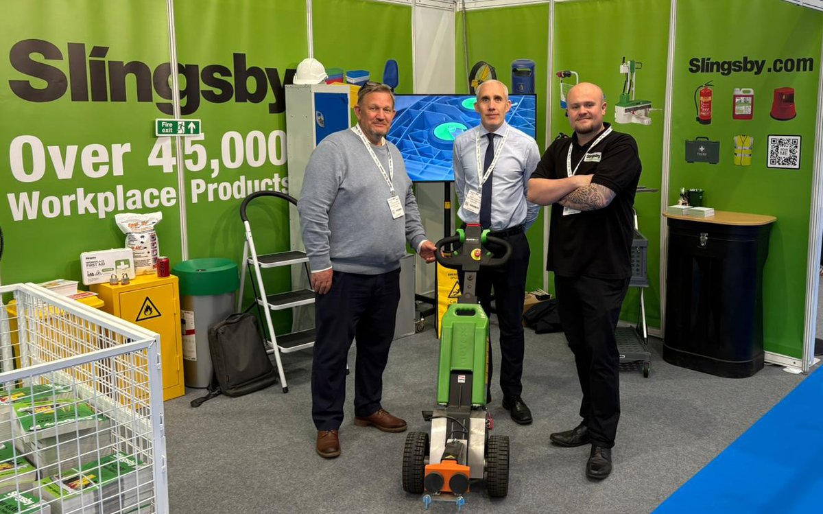 We are all set for day 2 at <a href="/SHWLive/">SHWLive</a>! Visit us at stand C84 to discuss how we can improve health &amp; safety standards at your workplace and live product demonstrations of the <a href="/movexxnl/">Movexx International</a> electric tug.

#SHWLive #FireSafetyLive #HealthAndSafety #HealthAndSafetyAtWork
#WellbeingAtWork
