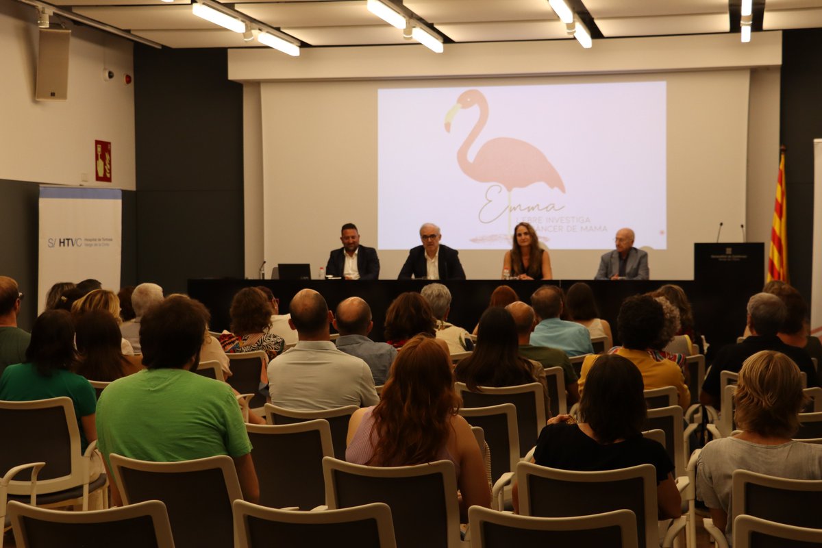 Delegació del Govern a les Terres de l'Ebre (@govterresebre) on Twitter photo 🩷 Commemorem cinc anys del <a href="/ProjecteEmma/">ProjecteEMMA</a>, impulsat per la Fundació <a href="/DoctorFerran/">Fundació Doctor Ferran</a> i <a href="/HTVCEbre/">Hospital de Tortosa Verge de la Cinta - ICS Ebre</a> per a la recerca en càncer de mama
🗣️ #delegat <a href="/castorgonell/">Joan Castor Gonell</a>: "El #ProjecteEmma ho té tot: talent, recerca, solidaritat i orgull de territori" 🩷 Commemorem cinc anys del <a href="/ProjecteEmma/">ProjecteEMMA</a>, impulsat per la Fundació <a href="/DoctorFerran/">Fundació Doctor Ferran</a> i <a href="/HTVCEbre/">Hospital de Tortosa Verge de la Cinta - ICS Ebre</a> per a la recerca en càncer de mama
🗣️ #delegat <a href="/castorgonell/">Joan Castor Gonell</a>: "El #ProjecteEmma ho té tot: talent, recerca, solidaritat i orgull de territori"