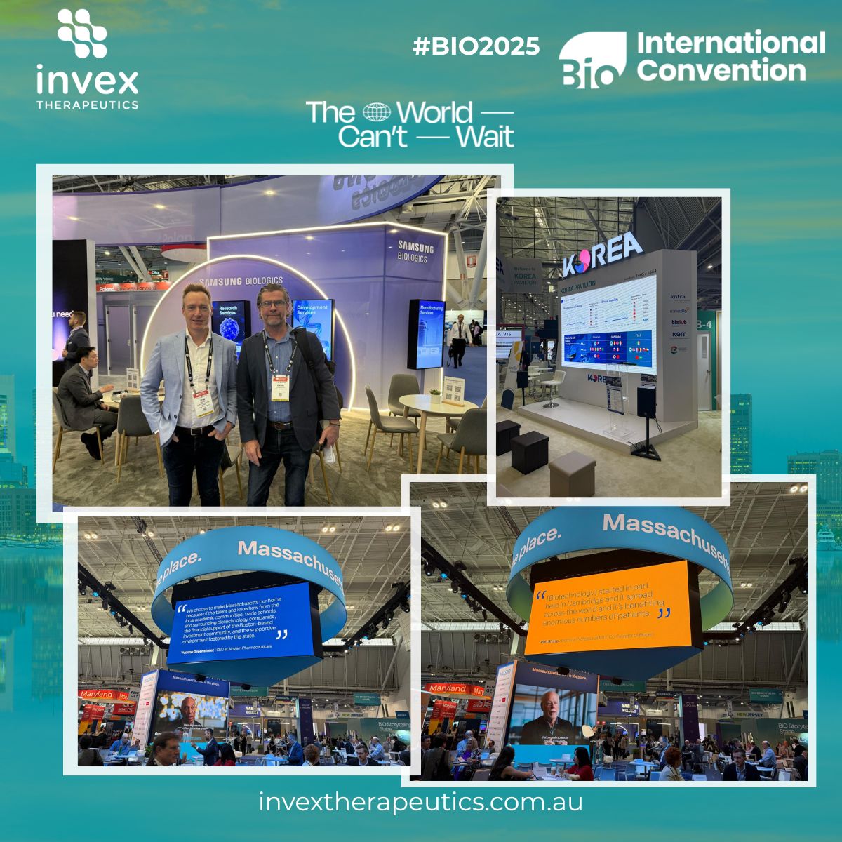 That’s a wrap on Day 3 of #BIO2025! Another productive day of meetings, insights, and invaluable connections. The global interest in treatments for neurological conditions continues to grow &amp; we’re proud to be part of the conversation. A big thank you to everyone who said hi,
