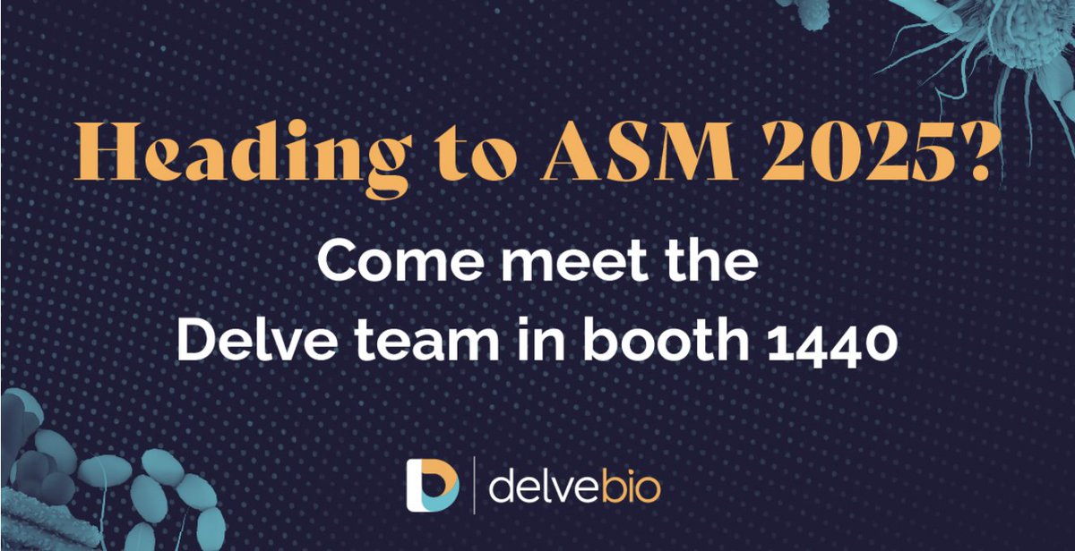 We’re bringing infectious disease diagnostics into the genomic era. Come meet our team and learn more this week at booth #1440 at #ASMicrobe. Learn more about our work at delve.bio