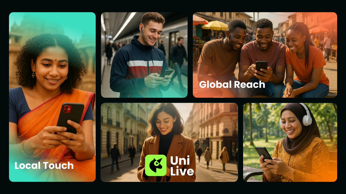 UniLive_Web3's tweet image. We are expanding globally! You could see more and more diverse live-streamers on our platform🥰🥰🥰
🚀 #UniLive Meet the Unique You! #Web3 #livestreaming #Blockchain #Innovation #EntertainmentNews #ILO #Web3Fundraising 📷 #CreatorEconomy #Web3Social #OwnYourContent