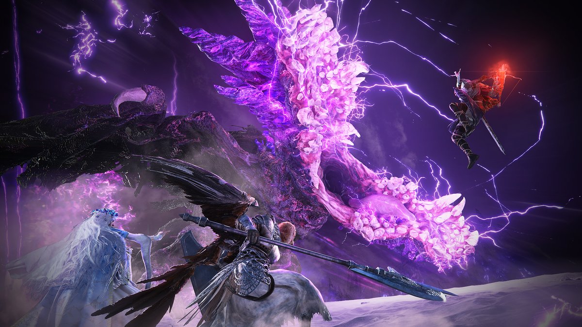 『ELDEN RING NIGHTREIGN』において、「夜の王」の強化版である「常夜の王」が期間限定で出現します。
本日からは、喰らいつく顎に挑むことができます。
出現期間は6/19（木）10:00～6/26（木）9:59となります。
詳細はリンクよりご確認ください。
 nightreign.eldenring.jp/article/250619…