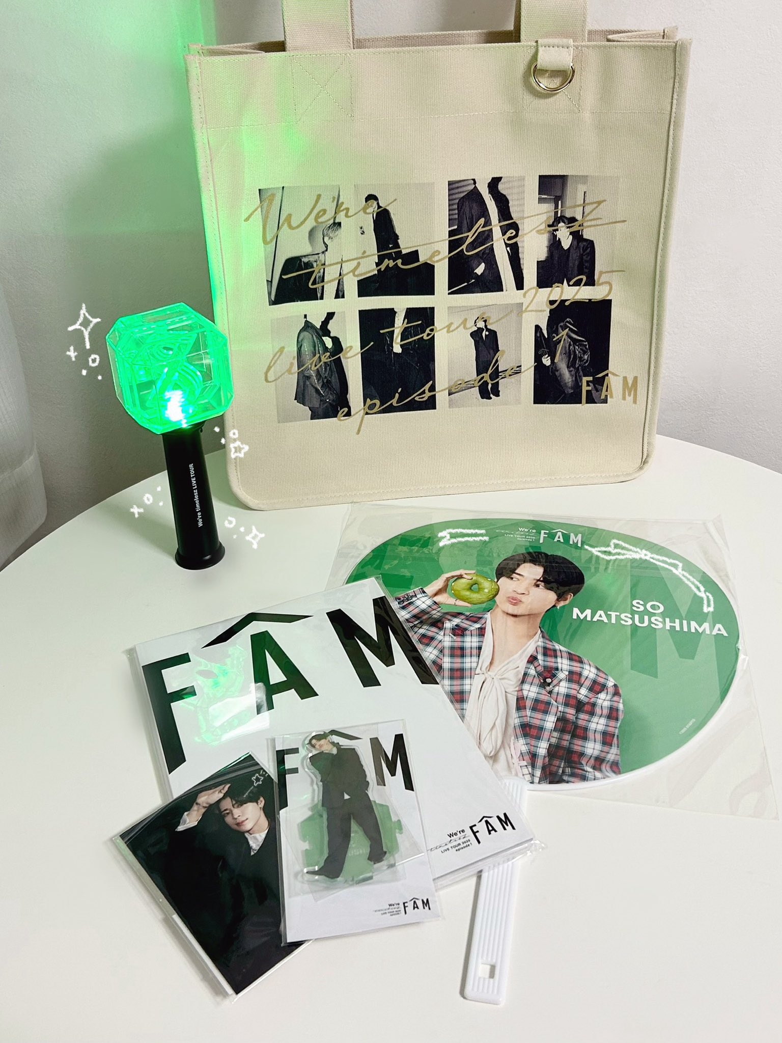 timelesz 『FAM』ツアーグッズ バッグ 2025 み*ぽ様 timelesz FAM 2025